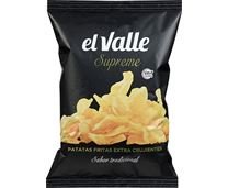  Patatas Fritas Supreme Chips 140 gr. el Valle