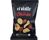  Patatas Fritas Chorizo Chips 140 gr. el Valle